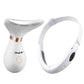 CkeyiN V Shaped Facial Liting Device Slimming Face Tightening Machine Red Light Therapy Neck EMS Massager Removal Double Chin